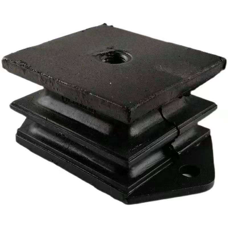 Shacman F2000 ইঞ্জিন ফ্ৰন্ট ৰবৰ মাউন্ট DZ9114593001 উচ্চ শক্তিৰ কুশ্বন শ্বক এবজৰ্বাৰ